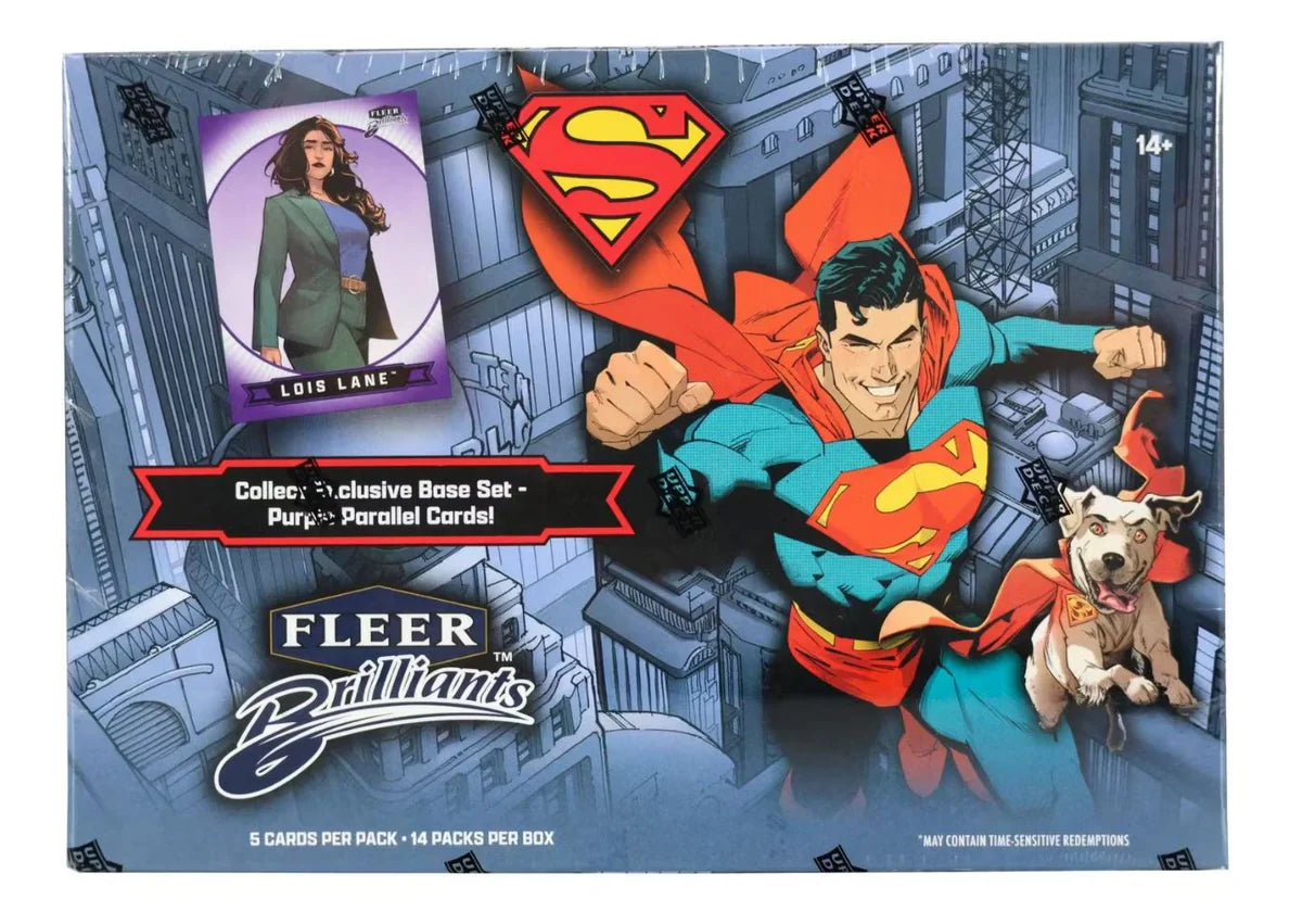 2025 Upper Deck Fleer Brilliants Superman Mega Box